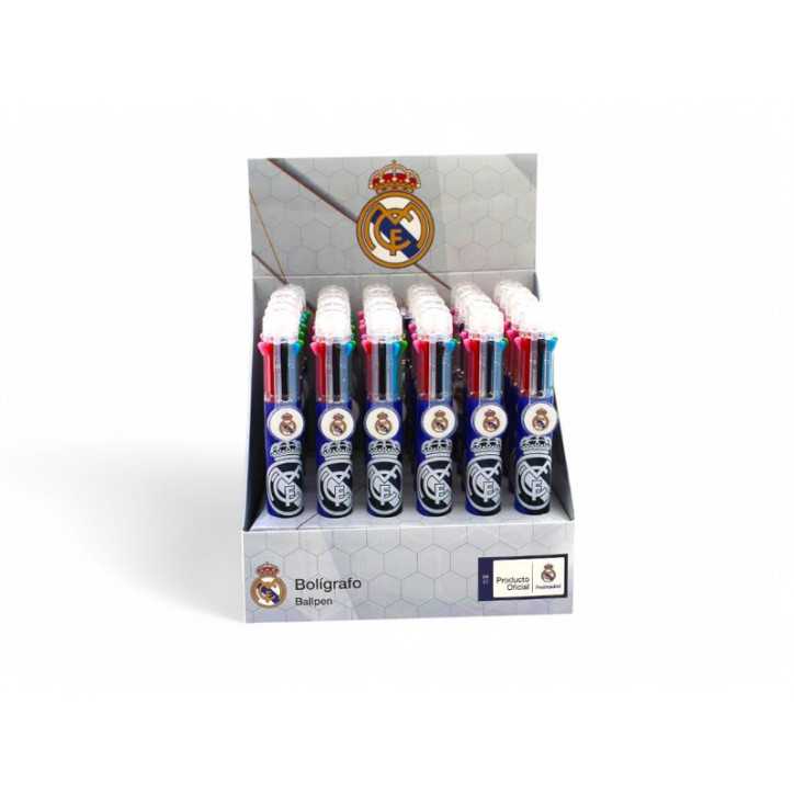 Bolígrafo Real Madrid 8 Colores Bolígrafo Real Madrid 8 Colores