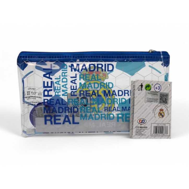 Estuche Real Madrid con Material Escolar