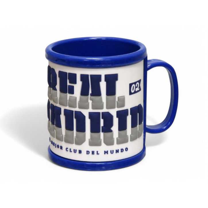 Taza Real Madrid Rubber con Escudo Taza Real Madrid Rubber con Escudo