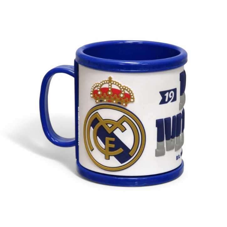 Taza Real Madrid Rubber con Escudo Taza Real Madrid Rubber con Escudo