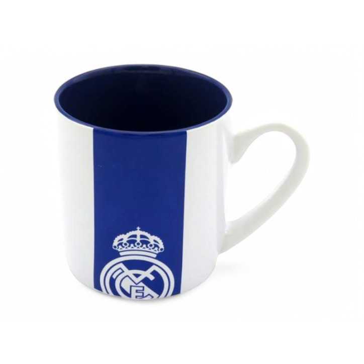 Taza Real Madrid Blanca Bicolor Caja