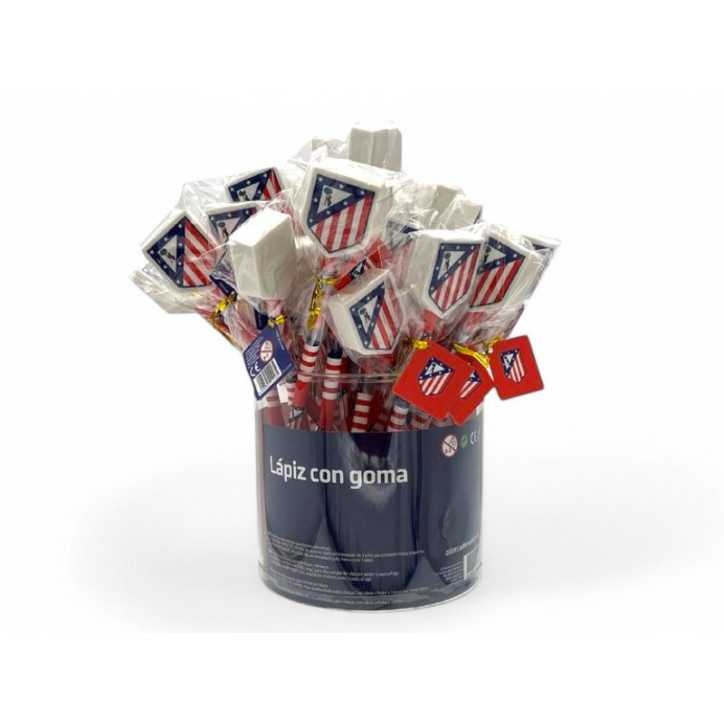 Lápiz Atlético de Madrid Lápiz con Goma Lápiz Atlético de Madrid Lápiz con Goma