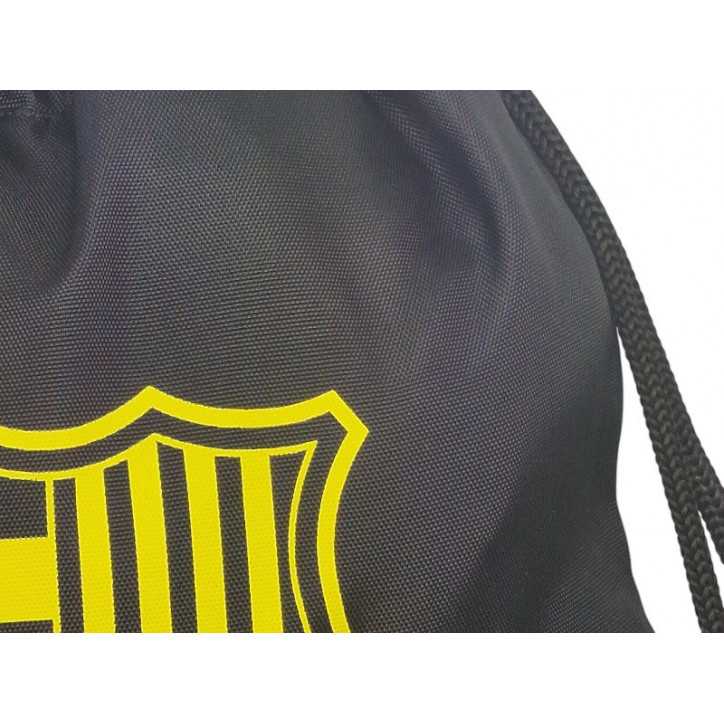 Mochila saco FC Barcelona Negra Mochila saco FC Barcelona Negra