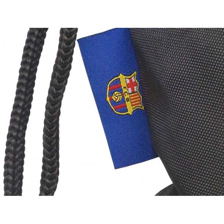 Mochila saco FC Barcelona Negra Mochila saco FC Barcelona Negra