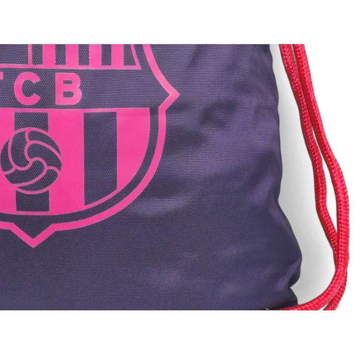 Mochila saco FC Barcelona Morada