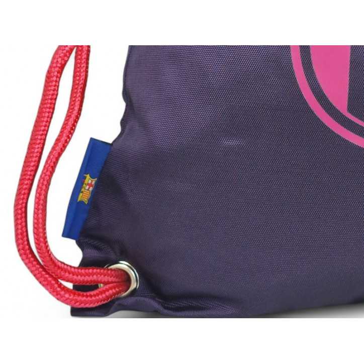 Mochila saco FC Barcelona Morada