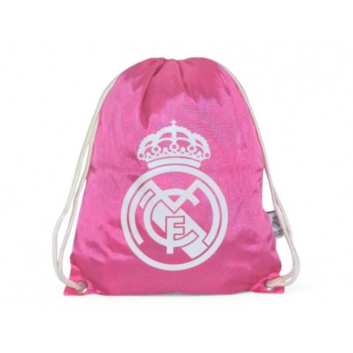 Mochila Saco Real Madrid Rosa Fucsia