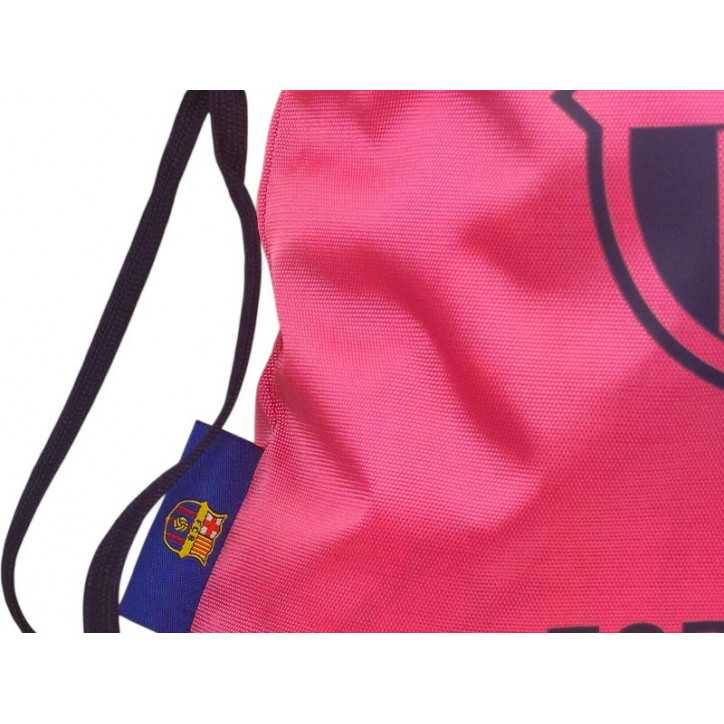 Mochila saco FC Barcelona Fucsia Mochila saco FC Barcelona Fucsia