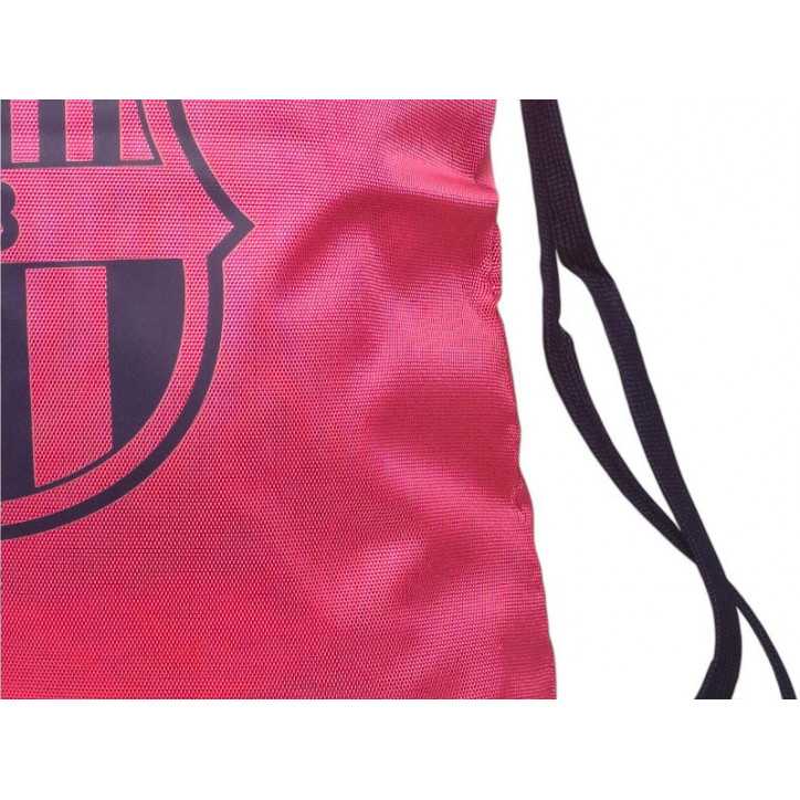 Mochila saco FC Barcelona Fucsia