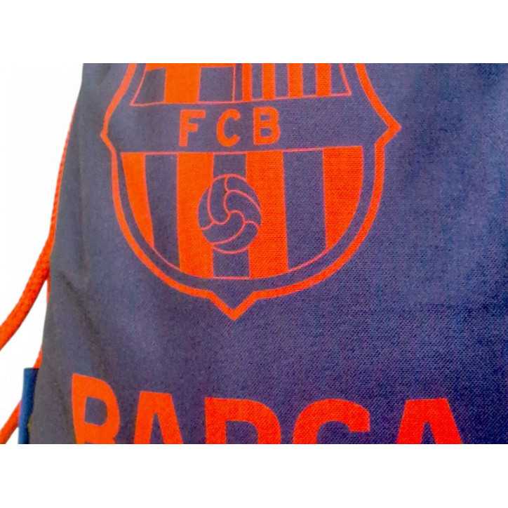Mochila Saco FC Barcelona Azul y Roja Mochila Saco FC Barcelona Azul y Roja