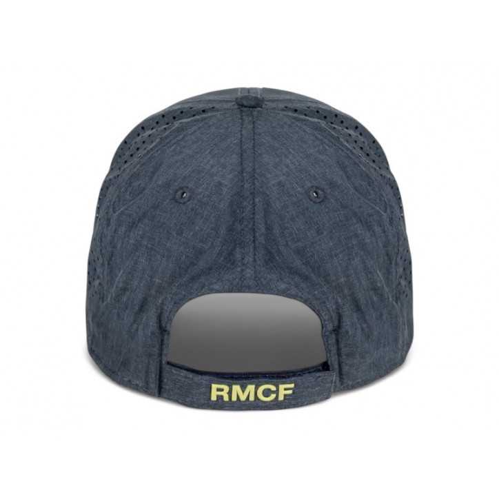 Gorra Real Madrid Gris escudo Amarillo