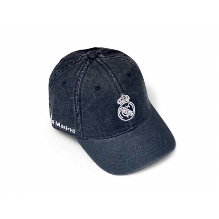 Gorra Real Madrid Negra Vintage Premium