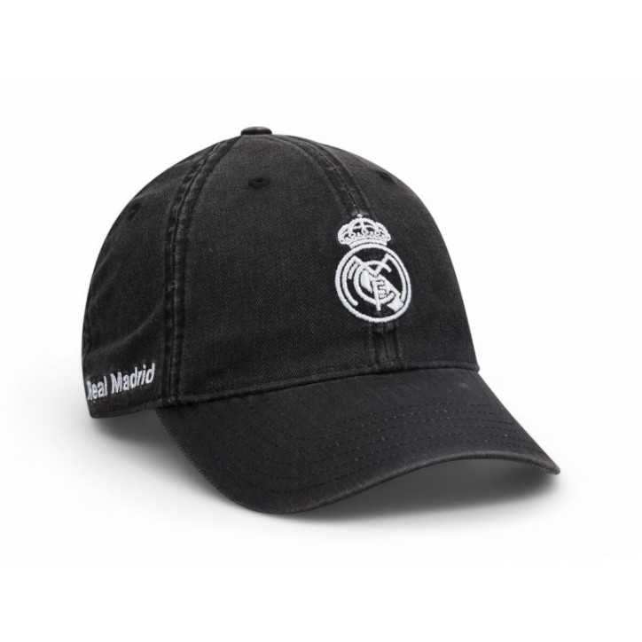 Gorra Real Madrid Negra Vintage Premium