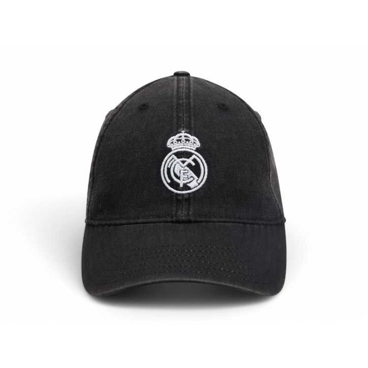Gorra Real Madrid Negra Vintage Premium