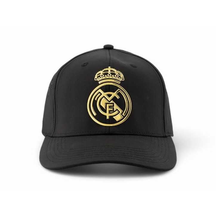 Gorra Real Madrid Negra escudo Dorado Gorra Real Madrid Negra escudo Dorado