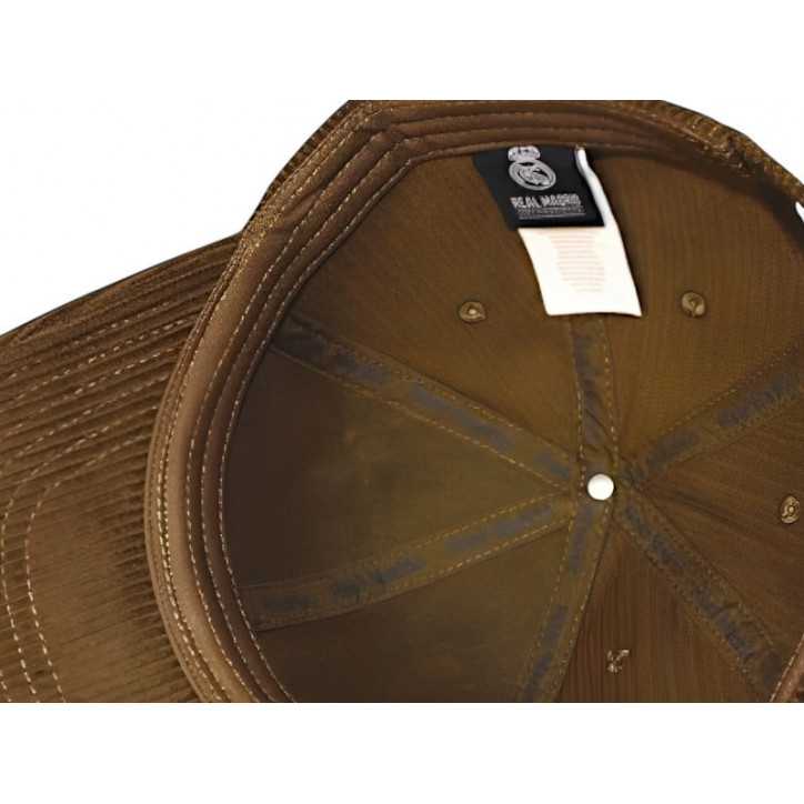 Gorra Real Madrid Pana Marrón Gorra Real Madrid Pana Marrón