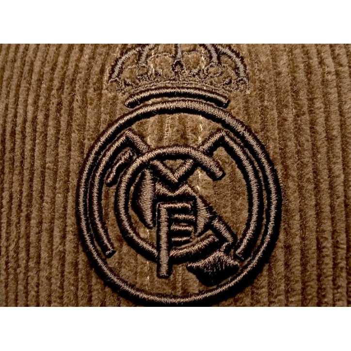 Gorra Real Madrid Pana Marrón Gorra Real Madrid Pana Marrón