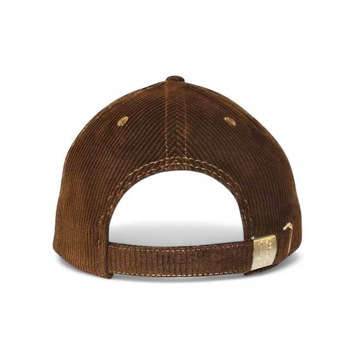 Gorra Real Madrid Pana Marrón Gorra Real Madrid Pana Marrón