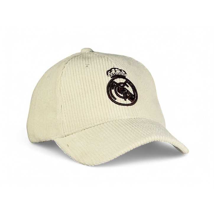 Gorra Real Madrid Pana Beige Premium Gorra Real Madrid Pana Beige Premium