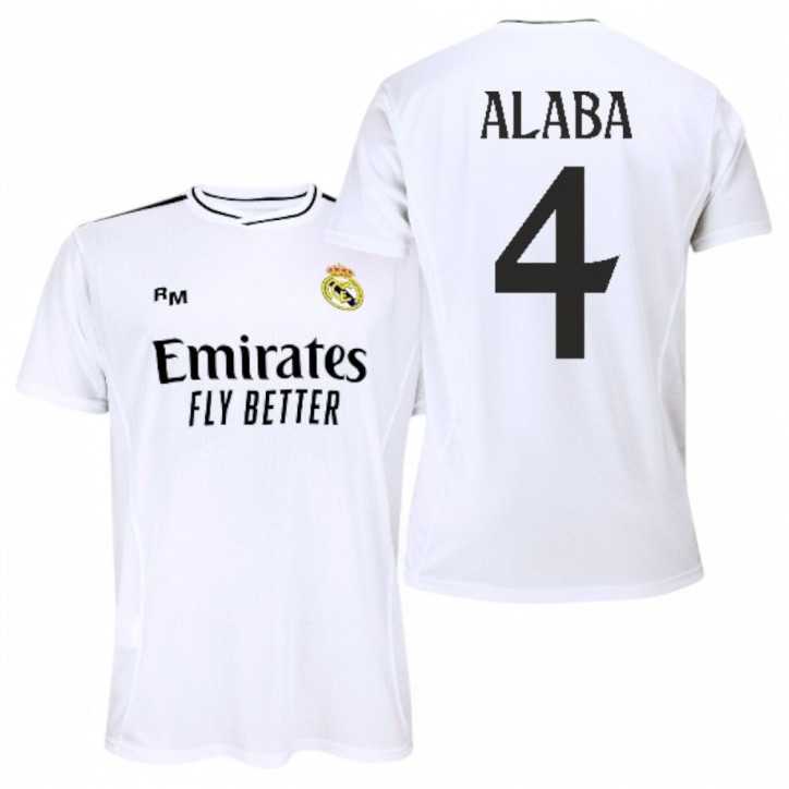 Camiseta Home RM 24-25 Alaba Camiseta Home RM 24-25 Alaba