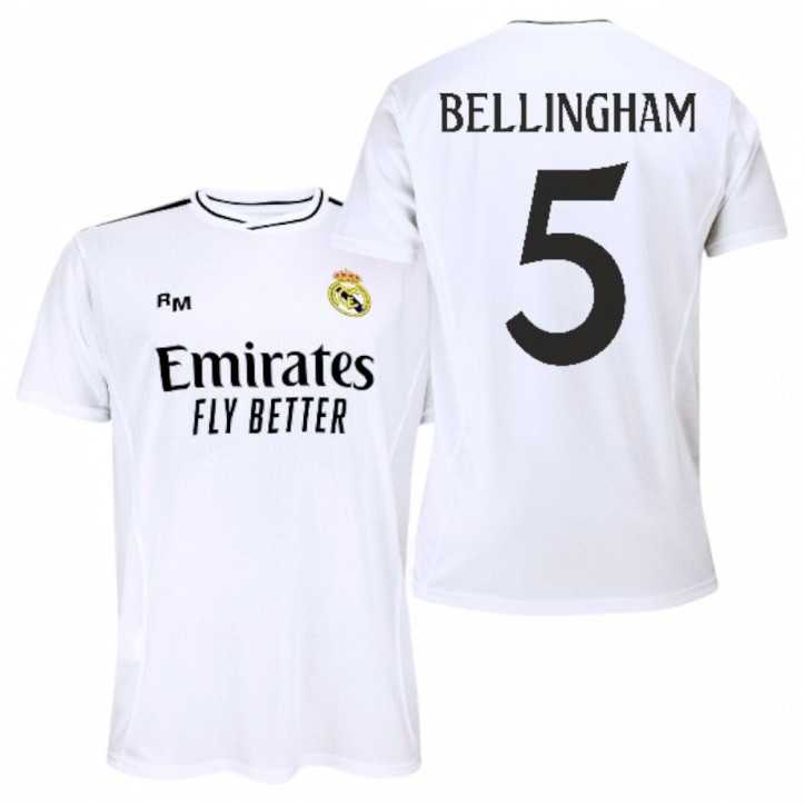 Camiseta Home RM 24-25 Bellingham Camiseta Home RM 24-25 Bellingham