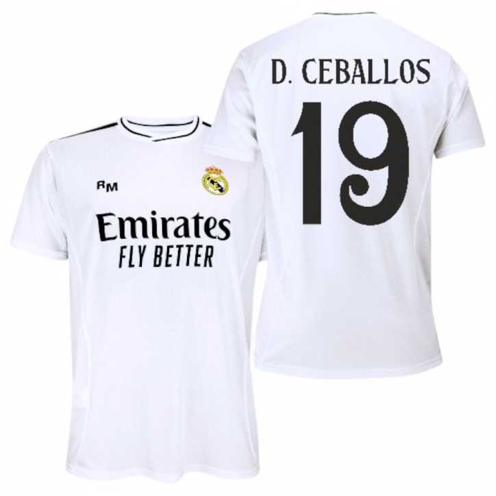 Camiseta Home RM 24-25 D. Ceballos Camiseta Home RM 24-25 D. Ceballos