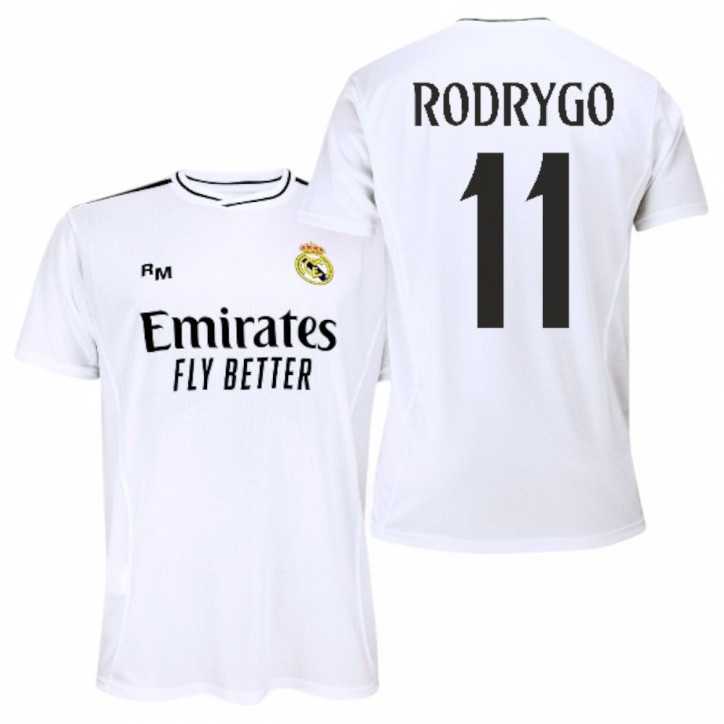 Camiseta Home RM 24-25 Rodrygo