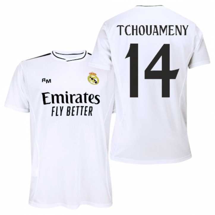 Camiseta Home RM 24-25 Tchouaméni