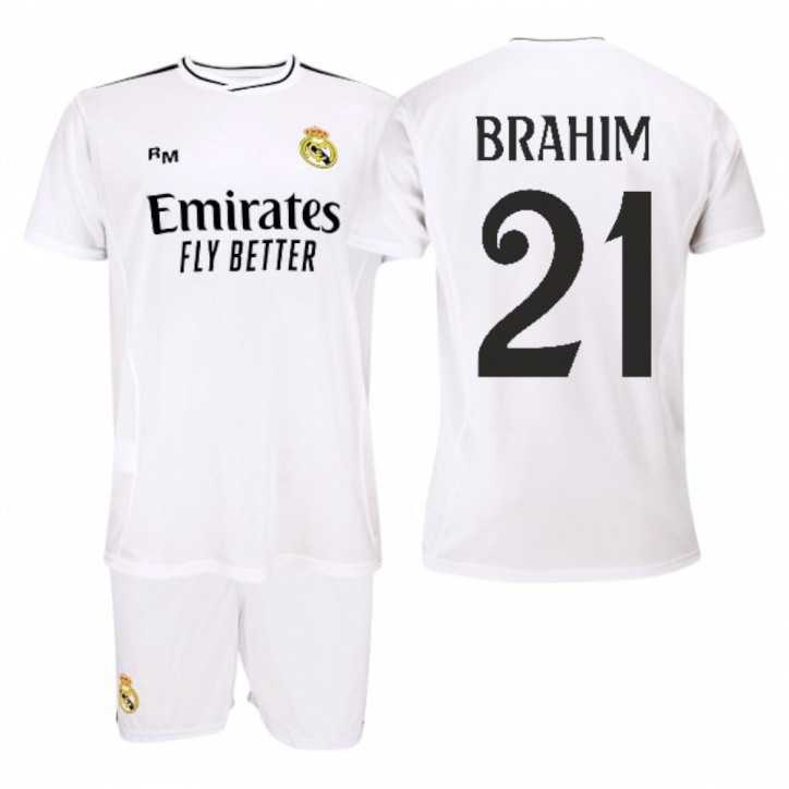 copie de Primera Equipación Real Madrid 2024/25 Conjunto Infantil Alaba