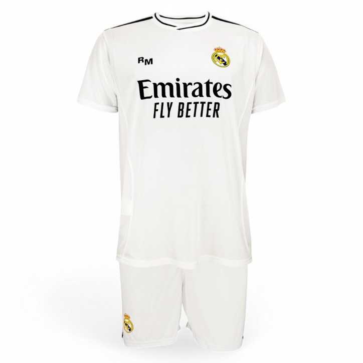 copia di copia di copia di copia di copia di copia di Primera Equipación Real Madrid 2024/25 Conjunto Infantil Alaba