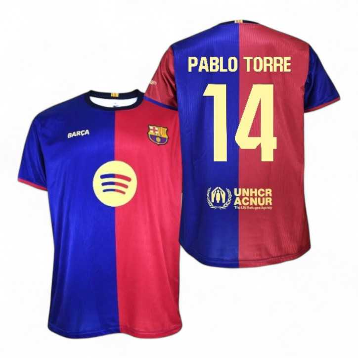 Camiseta Home FCB 24-25 Pablo Torre Camiseta Home FCB 24-25 Pablo Torre