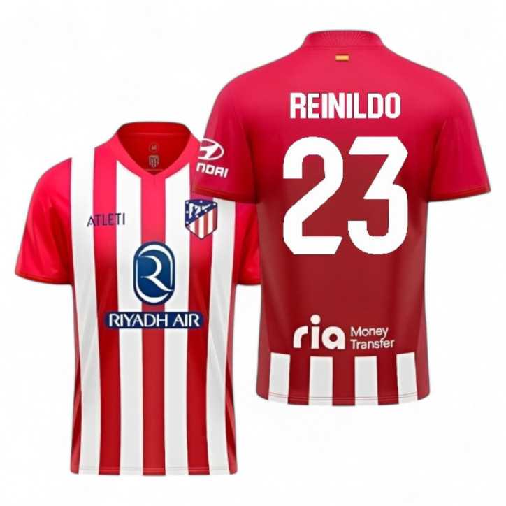 Camiseta Home Atlético de Madrid 23-24 Reinildo Camiseta Home Atlético de Madrid 23-24 Reinildo
