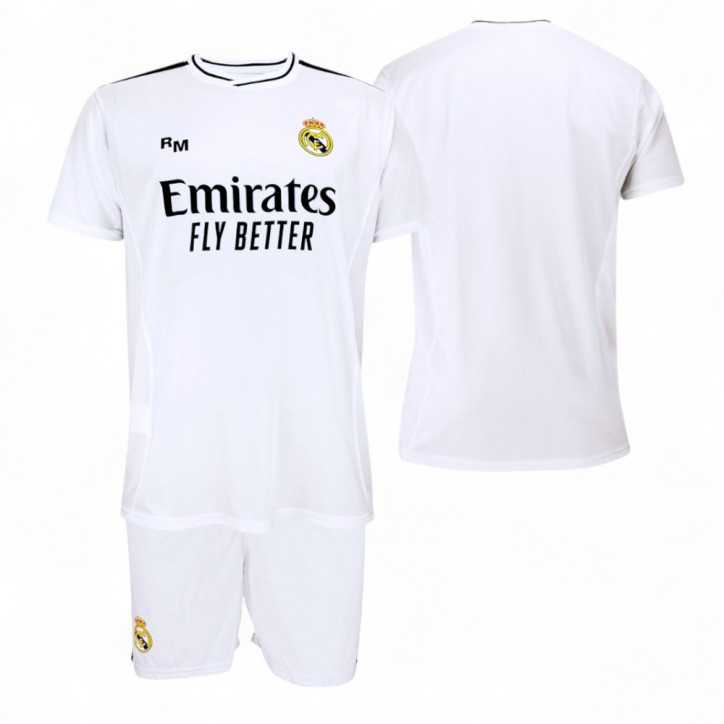 copy of Primera Equipación Real Madrid 2024/25 Conjunto Infantil Alaba