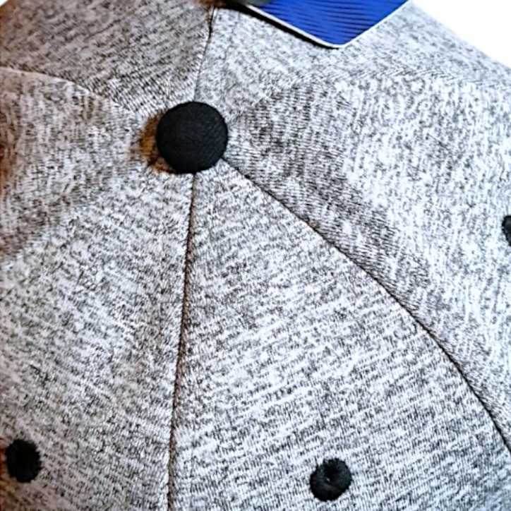 Gorra FC Barcelona Gris Coral