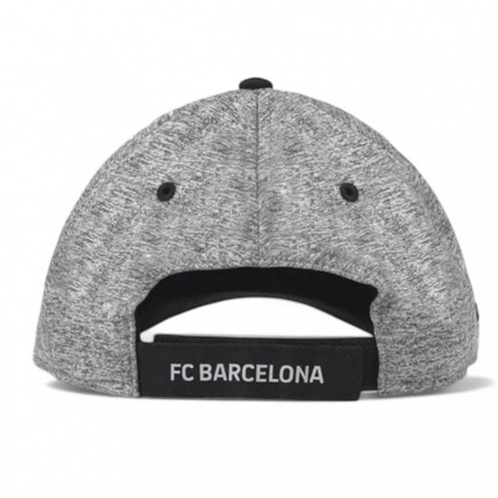 Gorra FC Barcelona Gris Coral