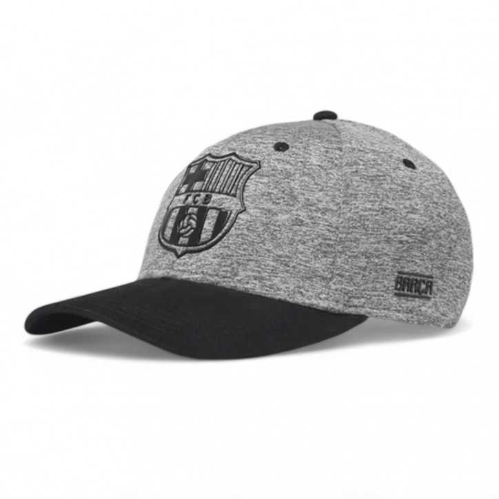 Gorra FC Barcelona Gris Coral