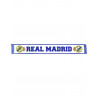 Bufanda Telar N 25 del Real Madrid Blanca y azul 140x20