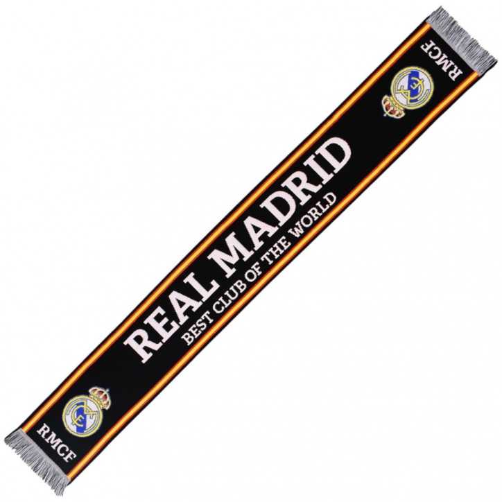 Bufanda Real Madrid Negra Oficial Nº7