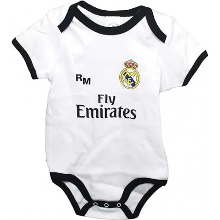 Body Niños Real Madrid FC - Producto Oficial Primera equipación 2018-2019
