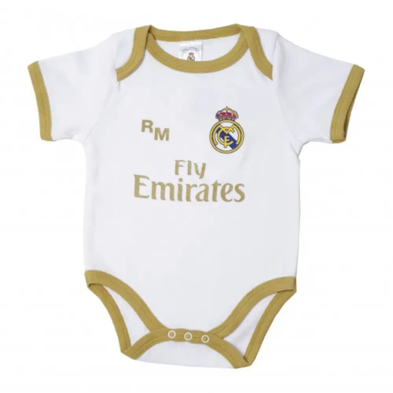 Body Niños Real Madrid FC - Producto Oficial Primera equipación 2019-2020
