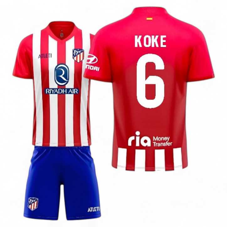 Kit Home Infantil Atletico de madrid 23-24 Koke