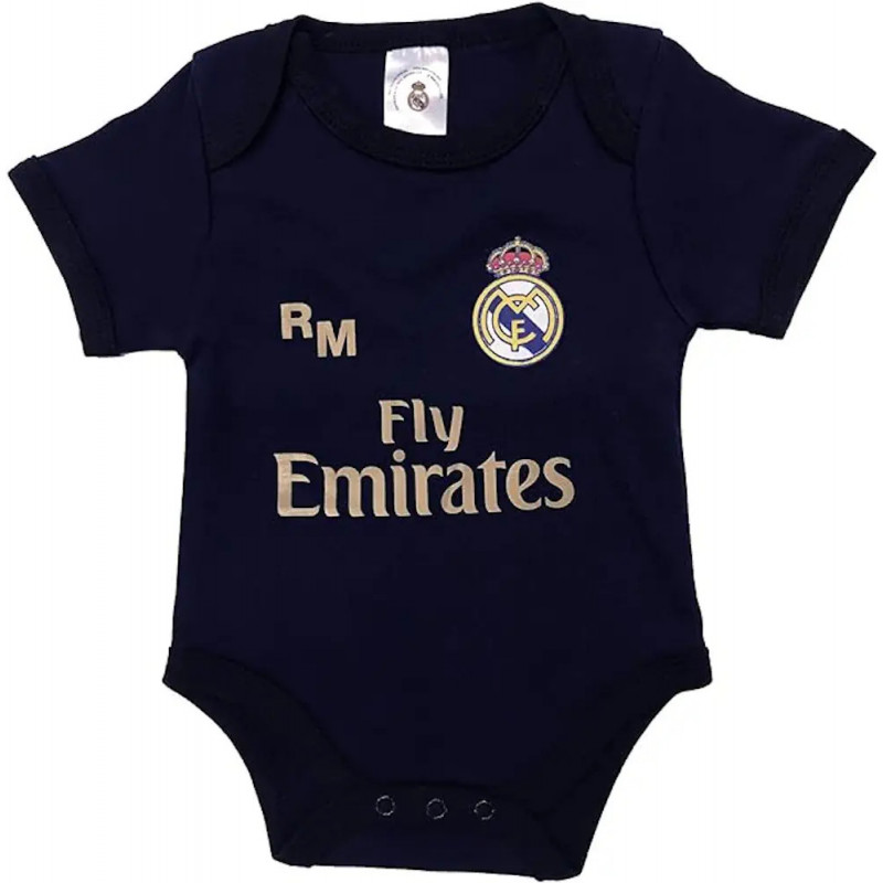 Body Niños Real Madrid FC - Producto Oficial Segunda equipación 2019-2020