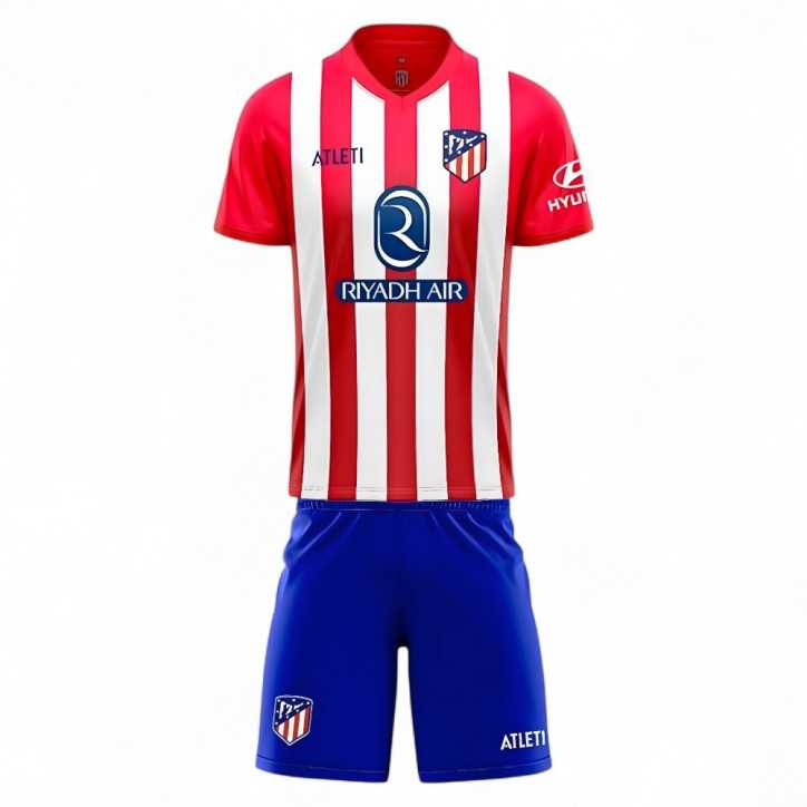 Kit Home Infantil Atletico de madrid 23-24 Lemar Kit Home Infantil Atletico de madrid 23-24 Lemar
