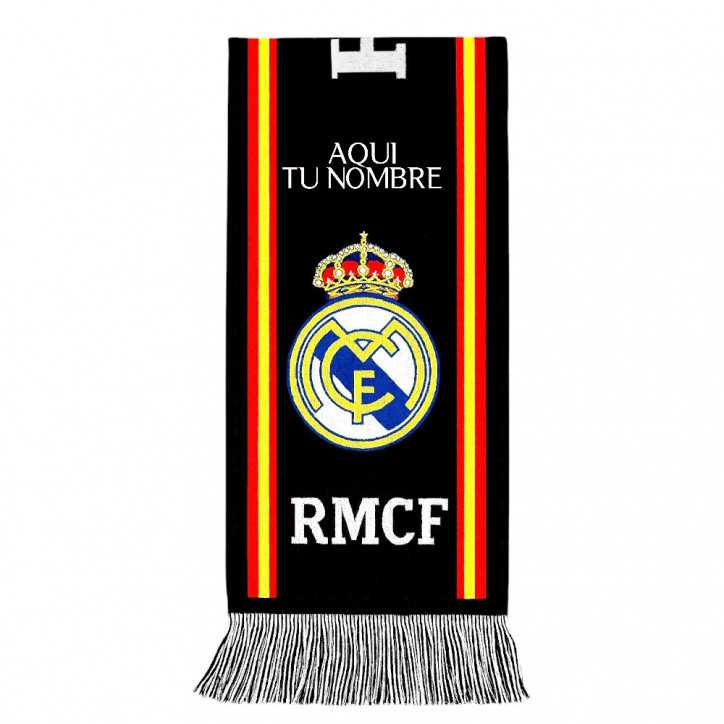 Bufanda real Madrid Personalizable Nº7 Bufanda real Madrid Personalizable Nº7