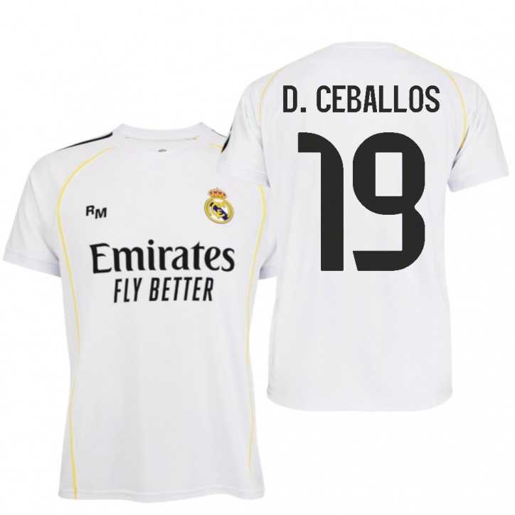 Camiseta Home RM 25-26 D. Ceballos Camiseta Home RM 25-26 D. Ceballos