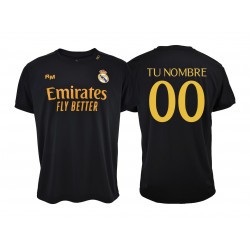Camiseta Personalizada Real Madrid Tercera Equipación de la Temporada 2023-2024 - Replica Oficial - Talla Adulto