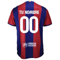Camiseta Personalizada FC Barcelona Primera equipación 23 24 - Réplica