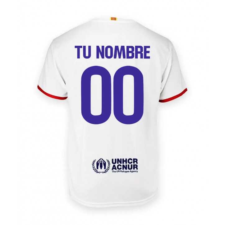 Camiseta Personalizada FC Barcelona Segunda Equipación 2023-2024 - Réplica Oficial con Liciencia - Talla Adulto