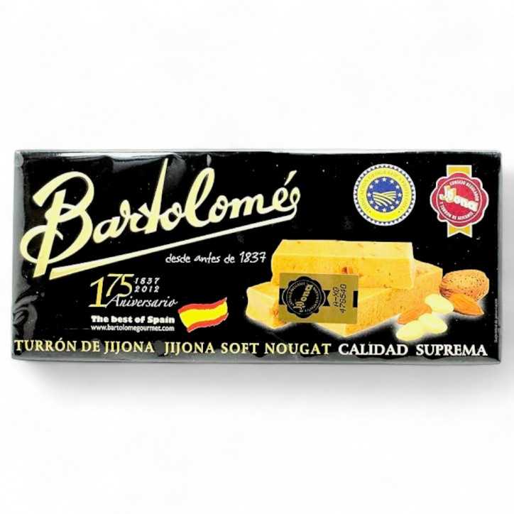 Turrón Jijona Bartolomé calidad suprema 150 Gr.