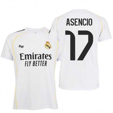 Camiseta Real Madrid 25/26 Asencio 35 | Producto Oficial